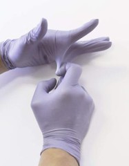 Purple Nitrile Gloves, 12″ Length, Latex Free, Hypoallergenic 50 PCS