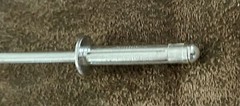 Dome Head Pop Rivets – 3/16″ x 1 in – Aluminum Body – for Kayak Boats – Qty 50