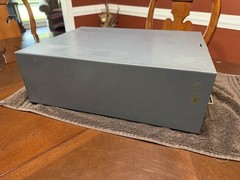 Vintage Steelmaster Art Steel Co. New York USA Metal Double 2 Drawer Card File