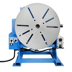 550-1100LBS Welding Positioner Turn Rotary Table Tilt 0-45-90 Degree 110V