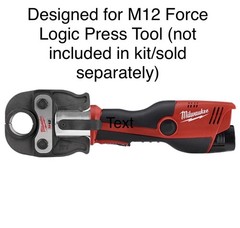 Milwaukee 1/2″-1″ IPS-P Press Jaw Kit For M12 FORCE LOGIC™ Press Tool 49-16-2496