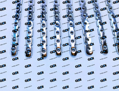 3.5mm MonoLock Stainless Steel Cuttable Plates 20 Hole Set 10 Pcs OEM Available