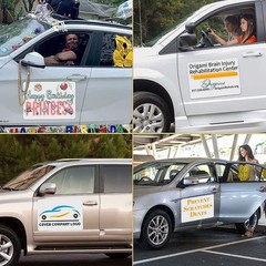 Car Magnetic Sheet, Large Blank White Magnet Sign 11.5″ x 17.5″ 30 Mil, WHITE