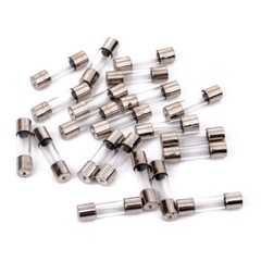 USA 5x20mm Quick Blow Glass Tube Fast-blow Glass Fuse Assorted Kit 100pcs/Set