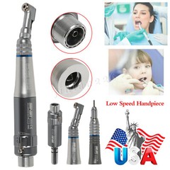 Dental low slow speed straight handpiece/ contra angle/ air motor fit NSK E-type