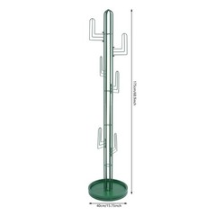 Clothing Rack Stand Freestanding Coat Rack Cactus Shape Clothing Stand