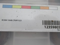 Ceratizit 12359805 , RCMH 106B CTUP1121 , Carbide Turning Insert (PK 5)
