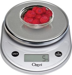 Ozeri® Pronto® Digital Multifunction Kitchen and Food Scale with All Silver