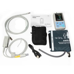 US Seller PM50 24 Hours NIBP Monitor Holter Recorder with SPO2 Function