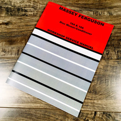 Massey Ferguson 164 166 Disc Mower Conditioner Service Manual Repair Work Shop
