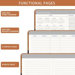 20262029 Pocket Calendar/Planner 3 Year Monthly Pocket Calendar 20262029, fr…