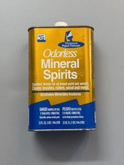 Vintage Klean Strip Odorless Mineral Spirits 1 Quart Metal Tin Can