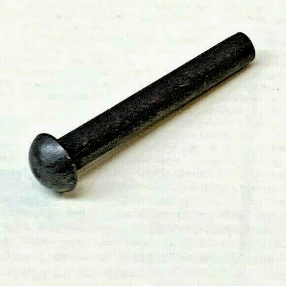 (100) 1/8 X 7/8″ Round Head Solid Rivet Steel Blacksmith Antique .125 1/8″X7/8