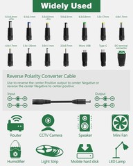 60W Power Supply DC 3V~24V Adjustable Variable Universal Switching AC/DC Adapter