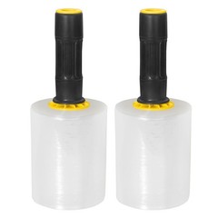 Excell Mini Stretch Wrap Dispenser 1.5″ Core w/ Brake, Handheld for Packaging