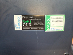 Dimension Technology, EasyCheck, EC400KD Fiber Optic Inspector + power supply