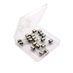 10 Pack F3AL Fast-Blow Fuse 3A 250V Glass Fuses 0.2 X 0.78 Inch / 5 X