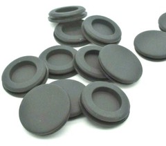 Solid Rubber Grommet Without Hole for 35mm Panel Hole 42mm OD Fits 3mm Panel