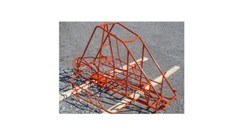 High Gloss Orange Ultra Durable Powder Coating Paint 1LB USA Made