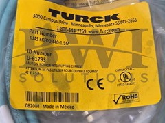 SEALED Turck RJ45 FKFDD 440-1.5M Female Ethernet Receptacle U-61793 Lot of 25