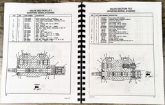 Mustang 940 Skidsteer Loader Service Parts Catalog Manual Set Repair Workshop