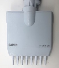 Rainin LTS Multichannel Pipette | Many Models Available | Cleaned + Calibrated