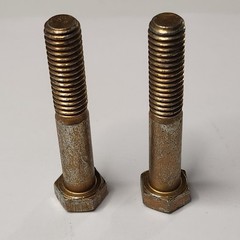 (Qty 50) 3/8-16 x 2-1/4″ Hex Head Cap Screws Bolts Grade 8 Yellow Zinc PT Course