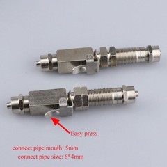USA 2Pcs Professional Air Water Quick Connector for Dental Ultrasonic Scaler Kit