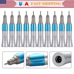 NSK Style Dental Slow Low Speed Straight Handpiece Nose Cone E-type Air Motor