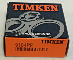 NEW, TIMKEN/FAFNIR 9104PP Z5 FS50000 RUBBER SEAL DEEP GROVE BEARING, FREE SHIP