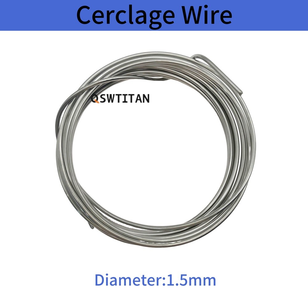 Orthopedic Wires Stainless Steel Cerclage Wire 0.4-1.5mm Veterinary Instrumentsl