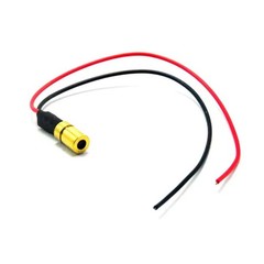 5pcs 405nm 5mW Dot Focusable Violet/Blue Laser Diode Module Mini Brass Housing