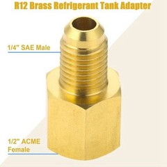 Easy to Install R12 R410a For R134a Refrig erant Tank Adapter for HVAC Systems