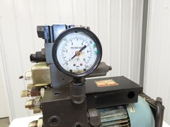 Okuma Hydraulic Power Unit 5gal Tank 8gpm 1100psi Nachi Uni Pump 3Hp 220V