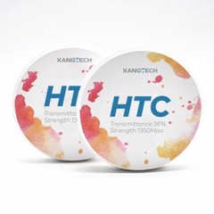 98mm HTC Preshaded Zirconia Block Disc A1/A2/A3 Colors Thickness 14-22mm for Lab