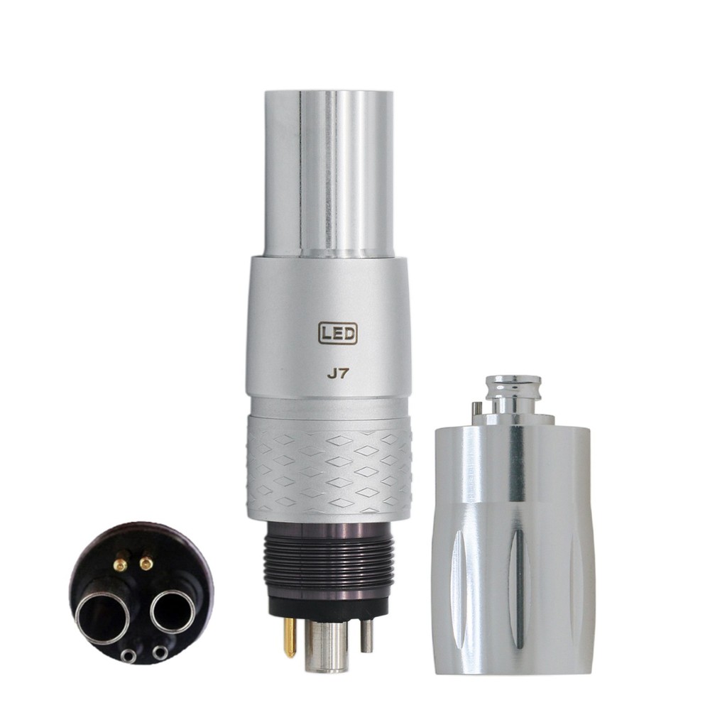 COXO Dental Handpiece Coupler 6 Hole NSK Phatelus LED Quick Coupler PTL-CL-Led