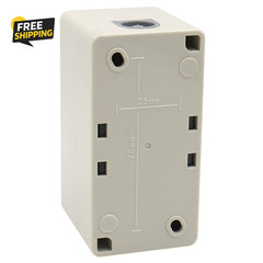 Self-Locking Push Button Switch 3-Phase 30A 3.7KW, Industrial 3-Pole Heavy Duty
