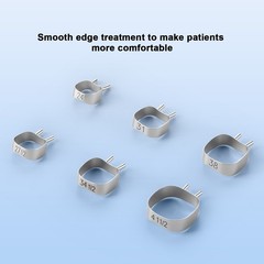 Dental Orthodontic Braces Kids Space Maintainer Band Kit with Wires #23 -#42