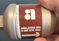 VTG Ansul System Boss Hi-Side Filter Drier AH-053 3/8 Flare 5 Cu in With Box NOS