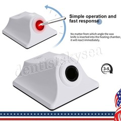 Dental Wax Knife Heater Infrared Induction Heating Wax Carving Knife Heater