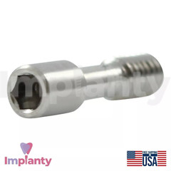 5x GDT Fixation Screw For Dental Prosthetic Ø1.72mm Diameter Int Hex 2.42mm