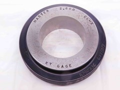 2.6000 CL X MASTER PLAIN BORE RING GAGE 2.5938 +.0062 2 19/32 66 mm 2.600 CHECK