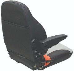 Mower Seat for Hustler Lawn Mowers – See Models Listed – w/ seatbelt and armrest