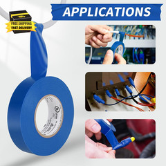 Electrical Tape, General Use PVC Electric Tape, UL/CSA Listed Insulating Vinyl T