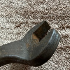 Vintage Williams USA spud Superrench #1908 iron worker Alloy 1 1/4″ Rat Tail