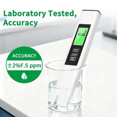 New 4 in 1 TDS Meter, Meter Digital Water Tester, Accurate and Reliable,…