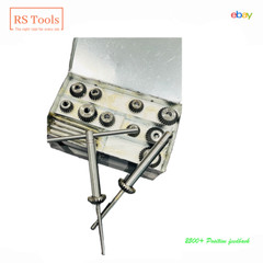 Engine Valve Seat High Carbon Steel Hcs Face Cutter Set 24 Pcs USA RSTOOLS