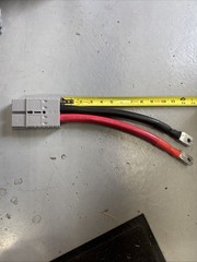 1 Ft. 4/0AWG Anderson Cable SB350 3/8” In. Lug Renogy REGO Solar Forklift