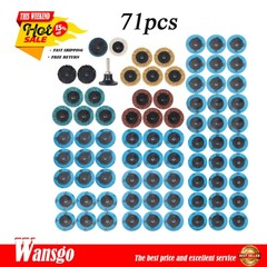 71PCS 2″ Roll Lock Sanding Discs Set W/ 1/4 Holder Die Grinder Quick Change Disc