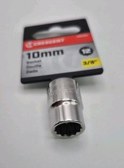Crescent 3/8″ Drive 10mm, 12 Point Standard Metric Socket – CDS40N